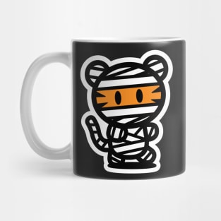 Mummy Tiger Bambu Brand Halloween October Mug